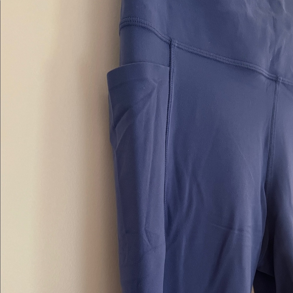 Women's Athleta Periwinkle Blue High-Waisted Leggings - Picture 2 of 3